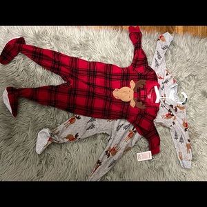 Carter’s feetie pajama set 18 months